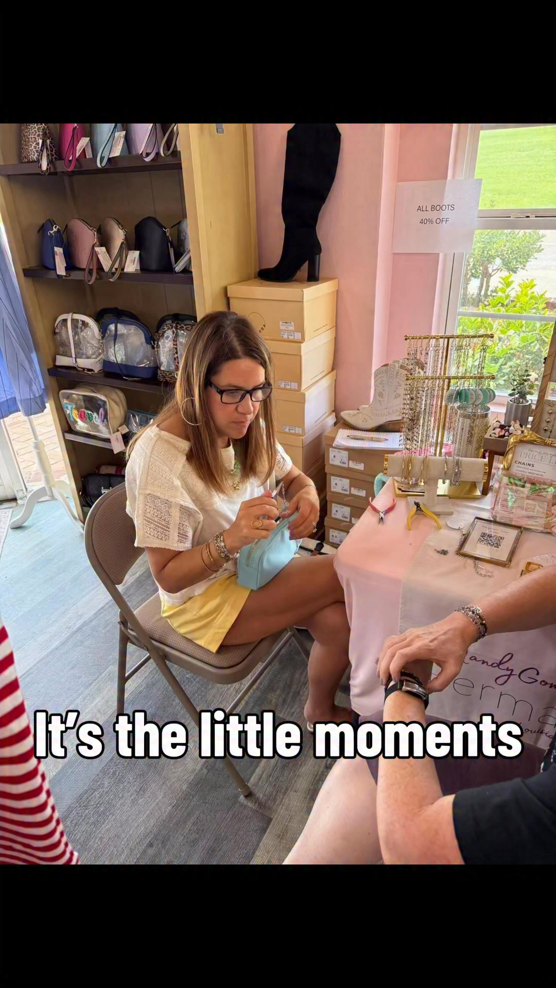 It’s the little moments that make my job so special!  What moment can I help you celebrate? #permanentjewelry #louisiana